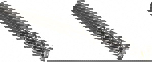 Square End Mill: 3/8'' Dia, 1-3/4'' LOC, 3/8'' Shank Dia, 4'' OAL, 2 Flutes, Solid Carbide