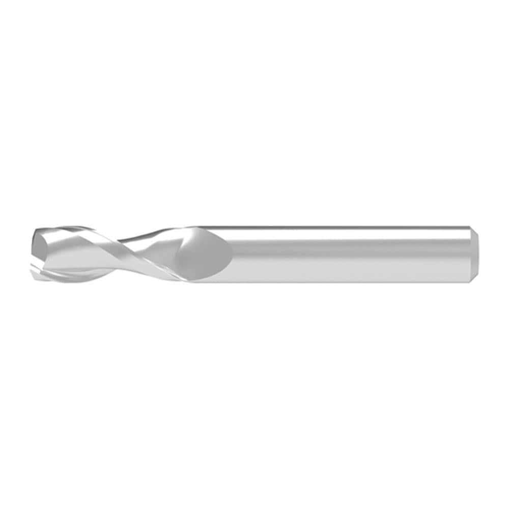 Corner Radius & Corner Chamfer End Mills; Mill Diameter (mm): 2.50 ; Number Of Flutes: 2 ; Length of Cut (mm): 6.0000 ; Single Or Double End: Single ; End Mill Material: Solid Carbide ; Chipbreaker: No