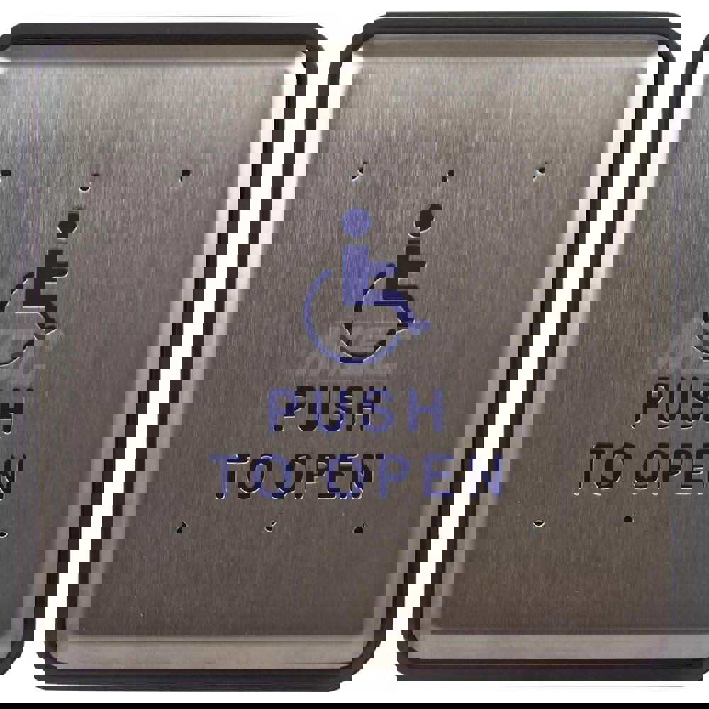 Electromagnet Lock Accessories; Accessory Type: Pushplate ; Material: Stainless Steel