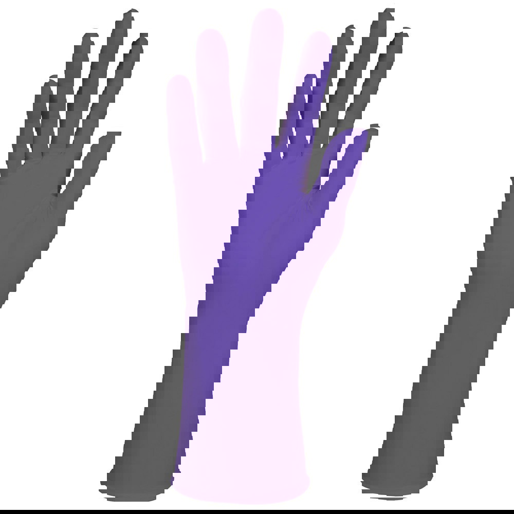 Purple Nitrile-Xtra Disposable Gloves