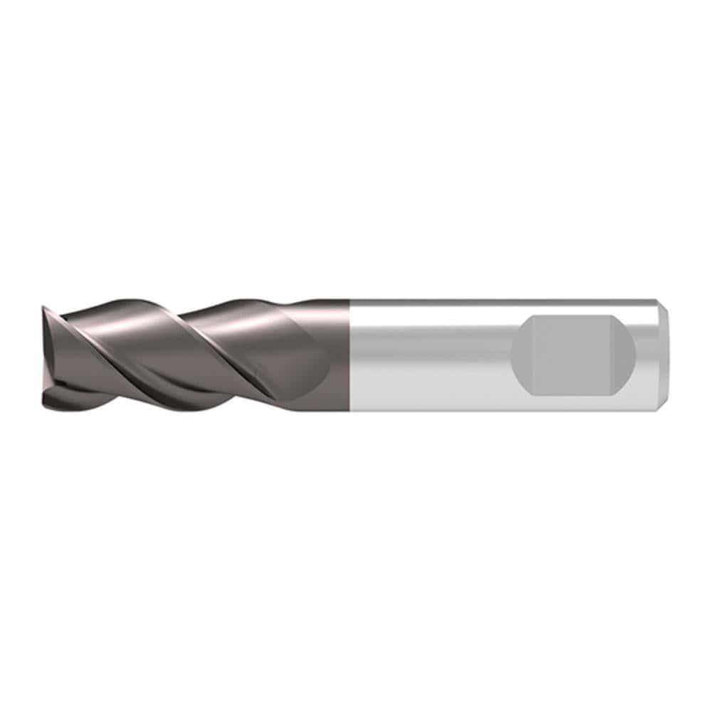 Corner Radius & Corner Chamfer End Mills; Mill Diameter (mm): 1.80 ; Number Of Flutes: 3 ; Length of Cut (mm): 3.0000 ; Single Or Double End: Single ; End Mill Material: Solid Carbide ; Chipbreaker: No