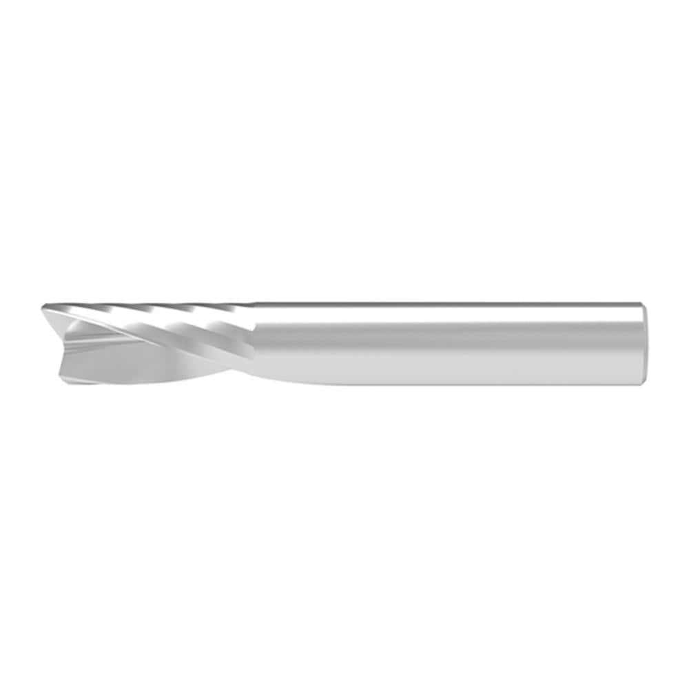 Corner Radius & Corner Chamfer End Mills; Mill Diameter (mm): 2.00 ; Number Of Flutes: 1 ; Length of Cut (mm): 12.0000 ; Single Or Double End: Single ; End Mill Material: Solid Carbide ; Chipbreaker: No