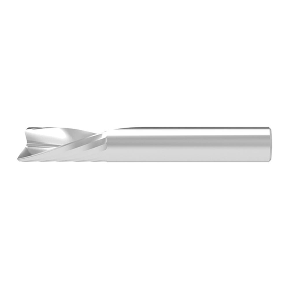 Corner Radius & Corner Chamfer End Mills; Mill Diameter (mm): 4.00 ; Number Of Flutes: 1 ; Length of Cut (mm): 20.0000 ; Single Or Double End: Single ; End Mill Material: Solid Carbide ; Chipbreaker: No
