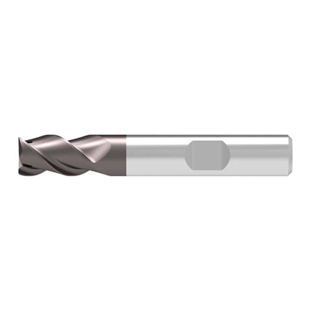 Corner Radius & Corner Chamfer End Mills; Mill Diameter (mm): 5.50 ; Number Of Flutes: 3 ; Length of Cut (mm): 10.0000 ; Single Or Double End: Single ; End Mill Material: Solid Carbide ; Chipbreaker: No