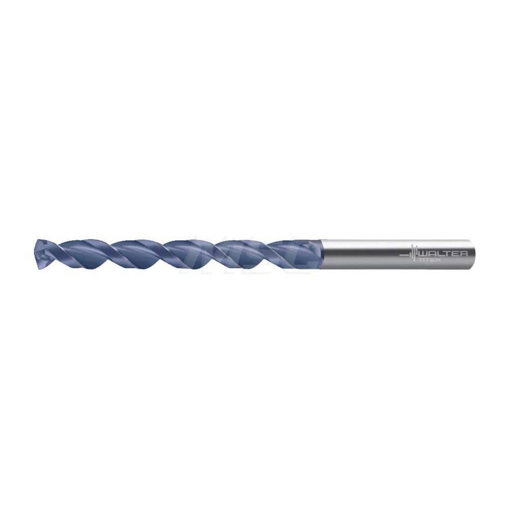 Jobber Length Drill Bit: 4.3 mm Dia, 140 &deg;, Solid Carbide