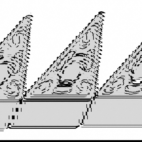 Turning Insert: TNMG431P KCU10, Solid Carbide