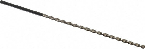 Extra Length Drill Bit: #26, 130 &deg; Point, High Speed Steel