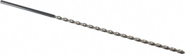 Extra Length Drill Bit: #39, 130 &deg; Point, High Speed Steel