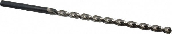 Extra Length Drill Bit: 10 mm Dia, 130 &deg; Point, High Speed Steel