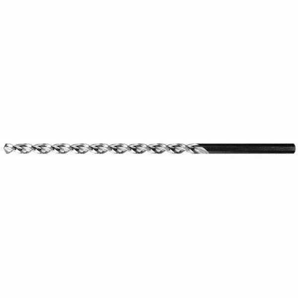 Extra Length Drill Bit: 11 mm Dia, 130 &deg; Point, High Speed Steel