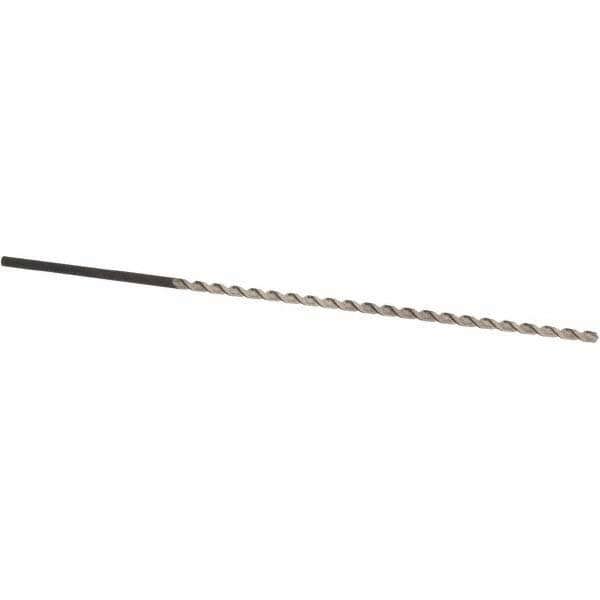 Extra Length Drill Bit: 2.5 mm Dia, 130 &deg; Point, High Speed Steel