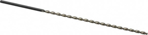 Extra Length Drill Bit: 3.4 mm Dia, 130 &deg; Point, High Speed Steel