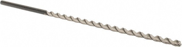Extra Length Drill Bit: 4 mm Dia, 130 &deg; Point, High Speed Steel