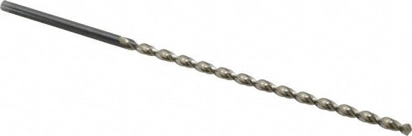 Extra Length Drill Bit: 5.5 mm Dia, 130 &deg; Point, High Speed Steel