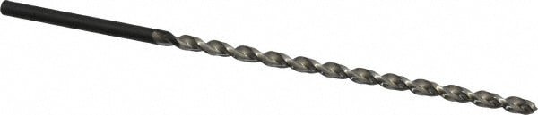 Extra Length Drill Bit: 6 mm Dia, 130 &deg; Point, High Speed Steel