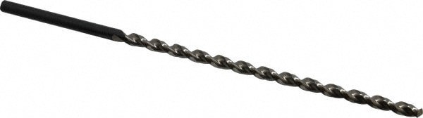 Extra Length Drill Bit: 6.2 mm Dia, 130 &deg; Point, High Speed Steel