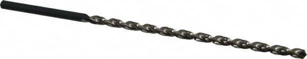 Extra Length Drill Bit: 6.5 mm Dia, 130 &deg; Point, High Speed Steel