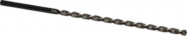 Extra Length Drill Bit: 6.6 mm Dia, 130 &deg; Point, High Speed Steel