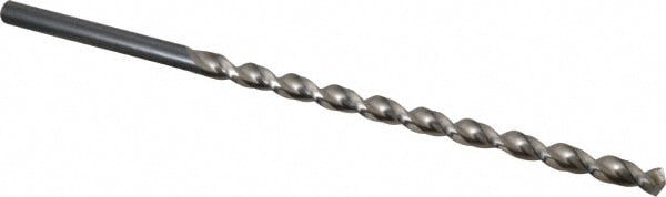 Extra Length Drill Bit: 8.5 mm Dia, 130 &deg; Point, High Speed Steel
