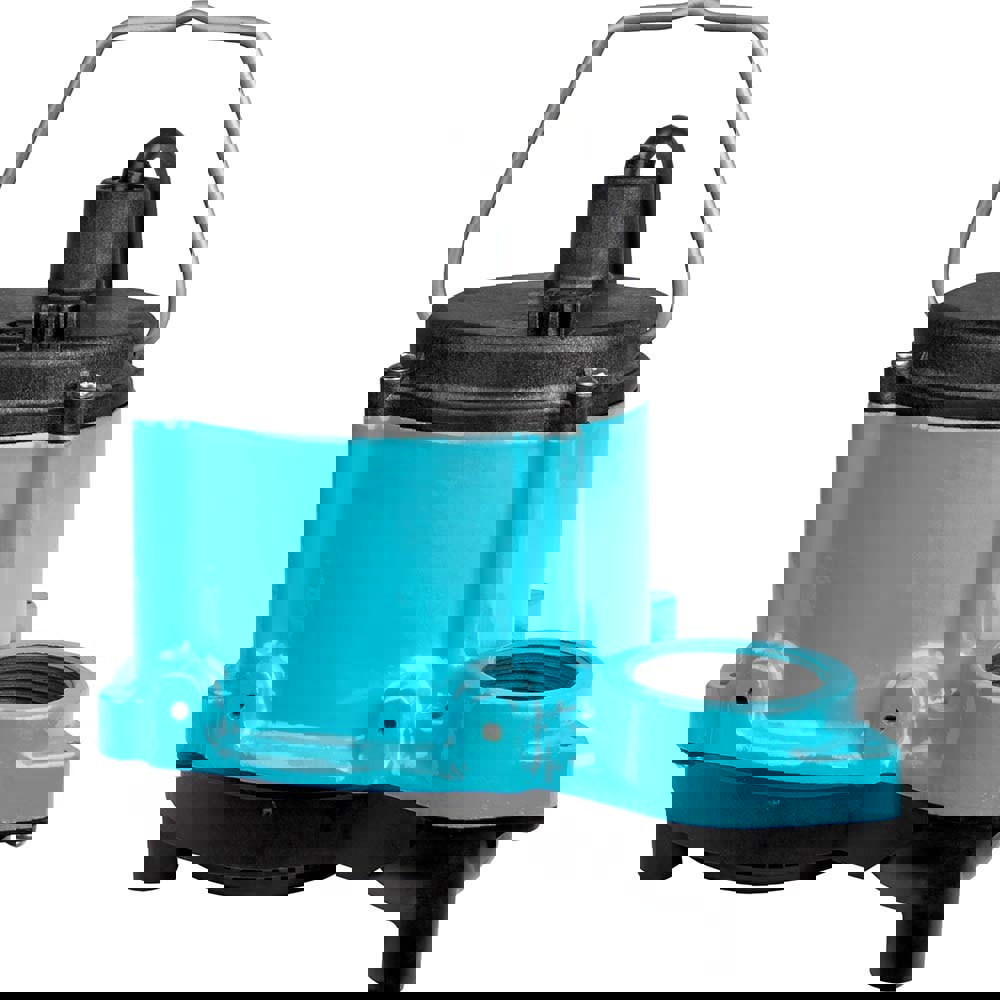 Manual Sewage & Effluent Pump: Manual, 9A, 115V