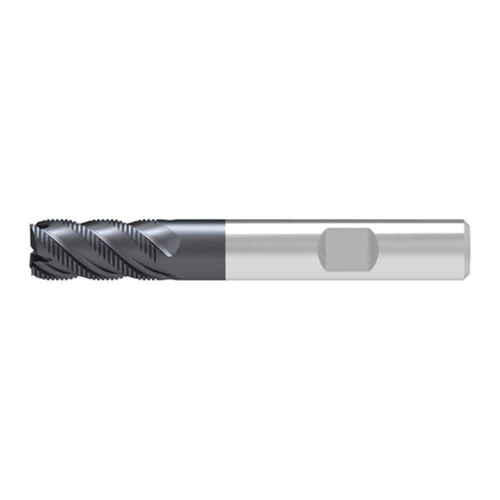 Corner Radius & Corner Chamfer End Mills; Mill Diameter (mm): 12.00 ; Number Of Flutes: 4 ; Length of Cut (mm): 26.0000 ; Single Or Double End: Single ; End Mill Material: Solid Carbide ; Chipbreaker: No