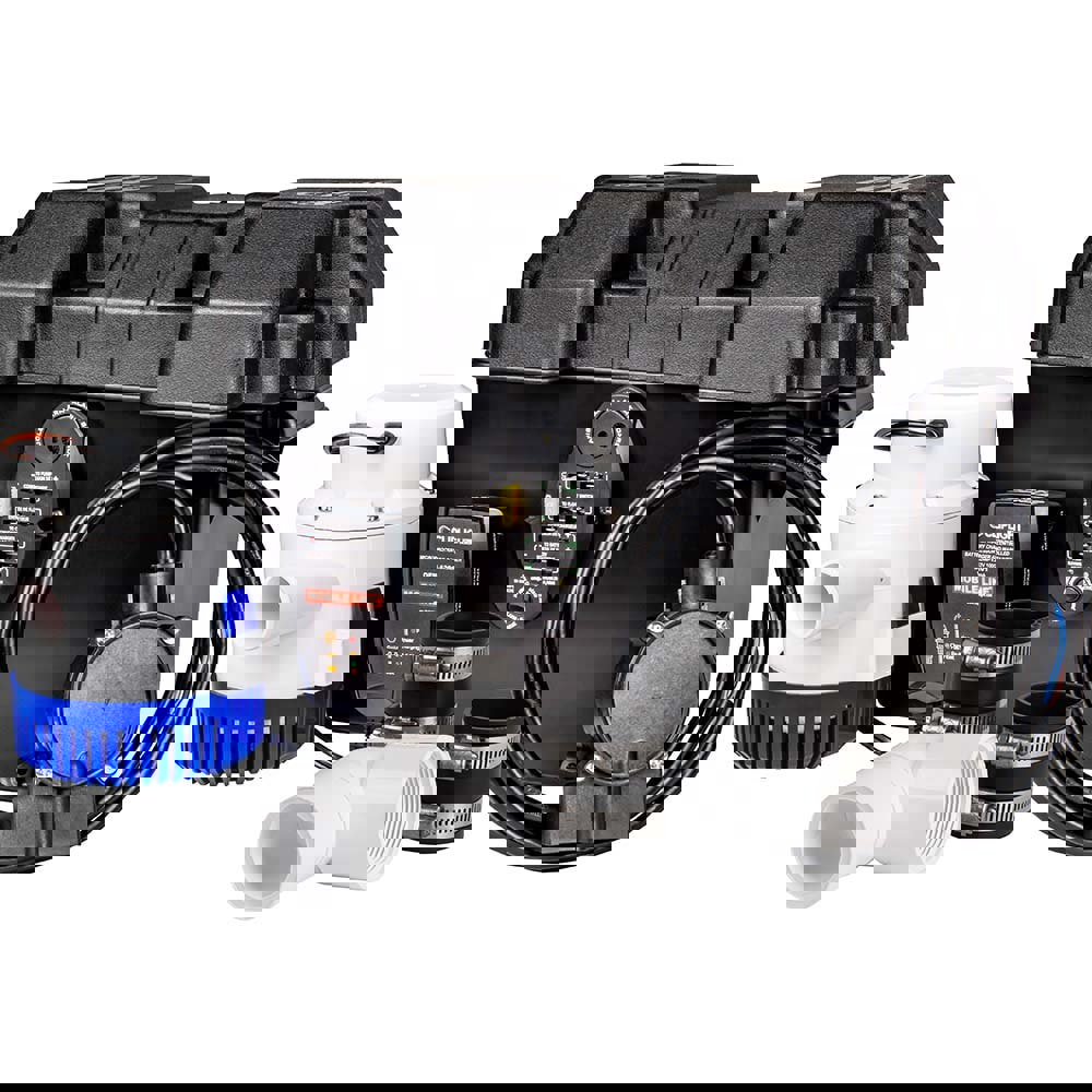 Sump Sewage & Effluent Pump: Automatic, 0 to 10 hp, 3A, 12VDC