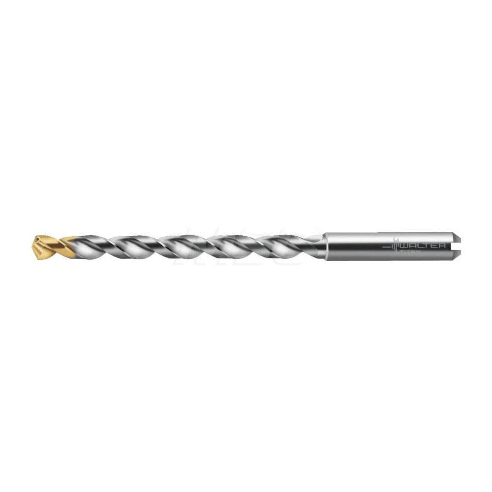 Taper Length Drill Bit: Series A3486TIP, 8 mm Dia, 130 &deg; Point, Solid Carbide