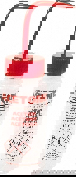 100 to 999 mL Polyethylene Safety Wash Bottle: 2.4