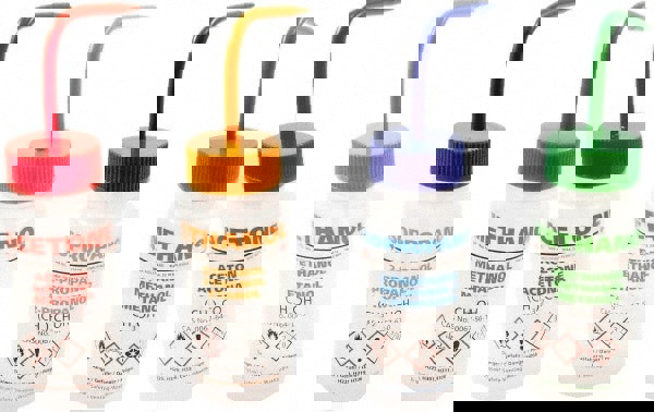 100 to 999 mL Polyethylene Safety Wash Bottle: 2.4