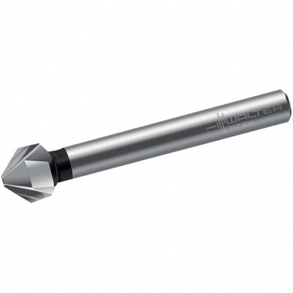Countersink: 6 mm Head Dia, 90 &deg; Included Angle, 3 Flutes, High Speed Steel, Right Hand Cut