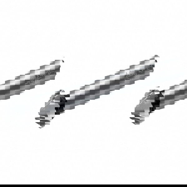 Countersink: 9.4000 mm Head Dia, 90.00 deg Included Angle, 3 Flute, High-Speed Steel, Right Hand Cut