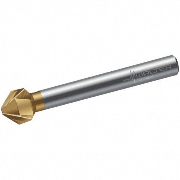 Countersink: 23 mm Head Dia, 90 &deg; Included Angle, 3 Flutes, High Speed Steel, Right Hand Cut
