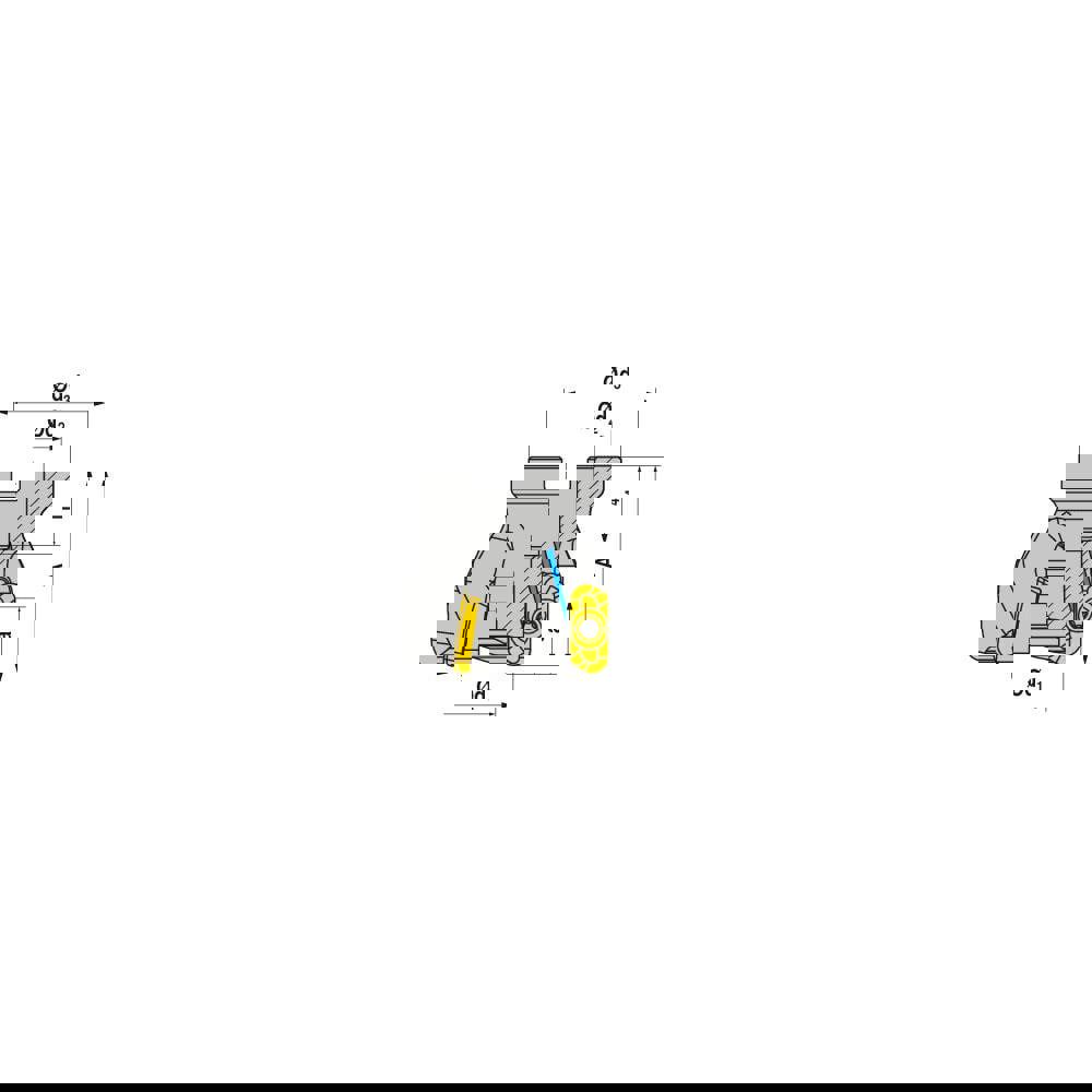 Indexable Square-Shoulder Face Mill: AHSC.80.R.05-19, 27.0000