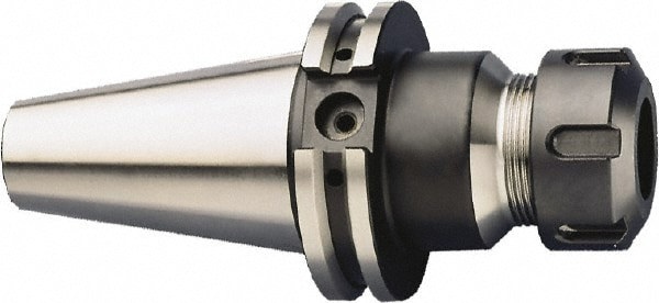 Collet Chuck: 2.5 to 26 mm Capacity, ER Collet, Taper Shank