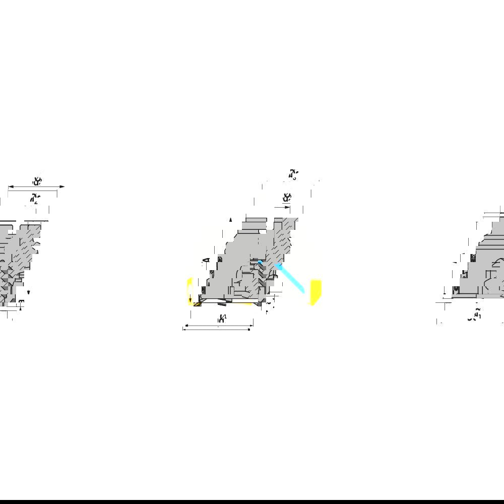 Indexable Square-Shoulder Face Mill: AHPC.50.R.05-12, 22.0000