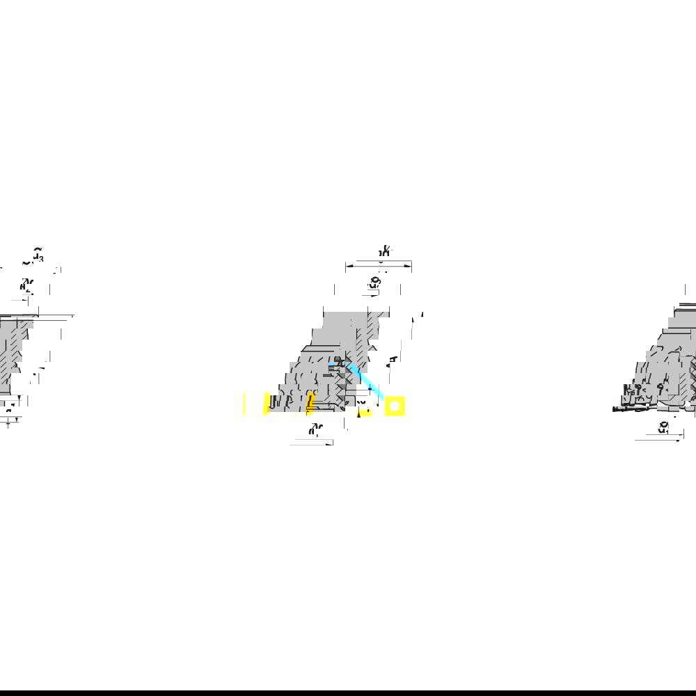 Indexable Square-Shoulder Face Mill: A490.80.R.09-09, 27.0000
