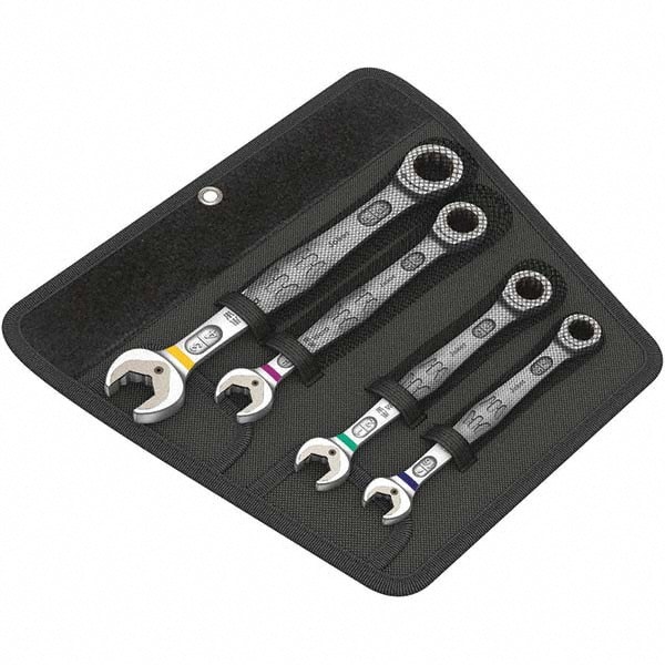 Combination Wrench Set: 4 Pc