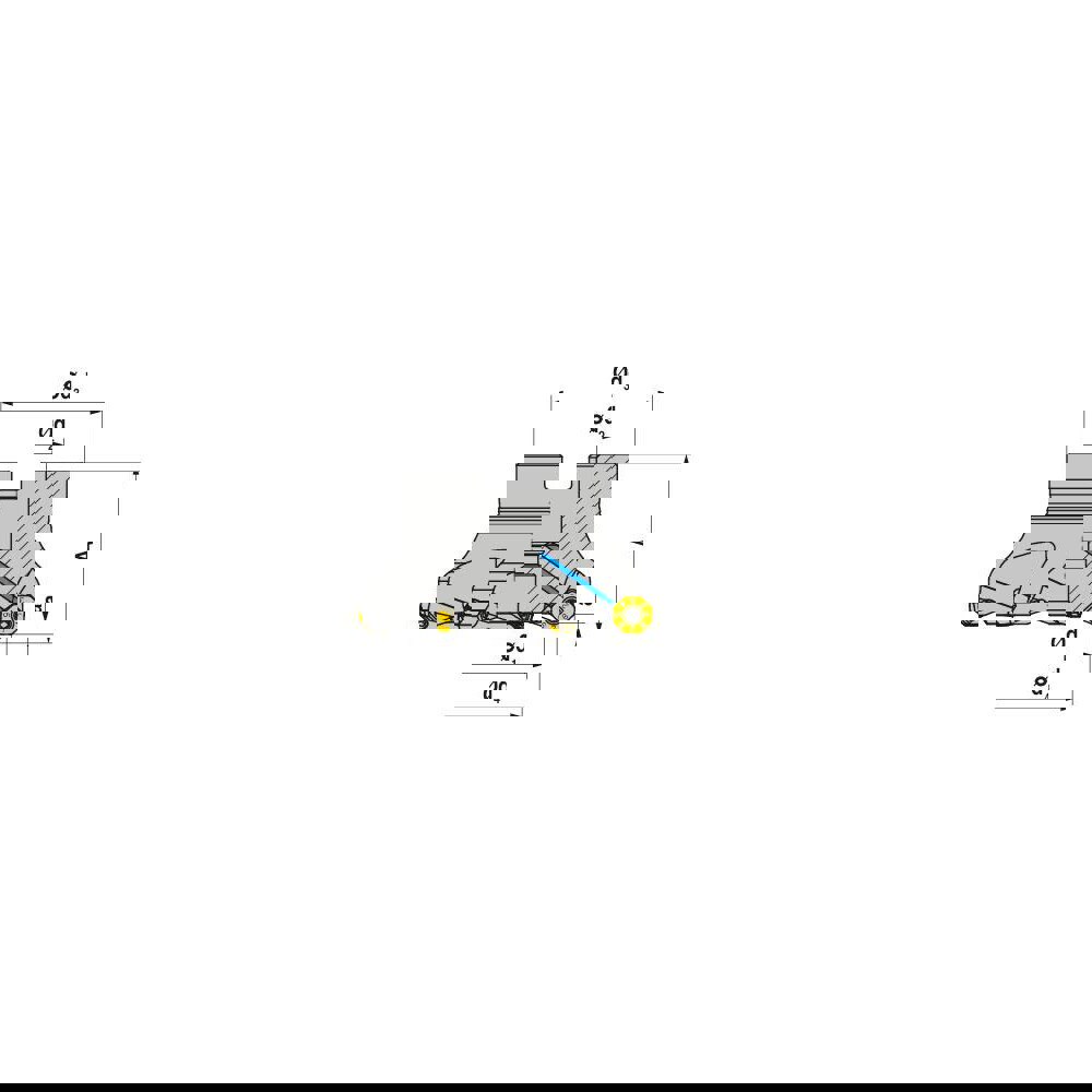 Indexable Chamfer & Angle Face Mills; Minimum Cutting Diameter (mm): 80.00 ; Maximum Cutting Diameter (mm): 85.70 ; Maximum Depth of Cut (mm): 3.80 ; Arbor Hole Diameter (mm): 27.00 ; Lead Angle: 43.000 ; Compatible Insert Size Code: OF.. 0403 / SF.. 0903