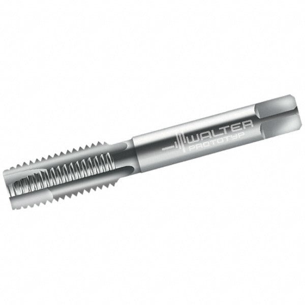 Spiral Point Tap: M5 x 0.8, Metric, 3 Flutes, Plug, 6H, Cobalt, Bright Finish