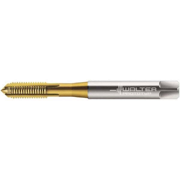M1.6x0.35 Modified Bottoming RH 6H Bright Cobalt 3-Flute Straight Flute Machine Tap