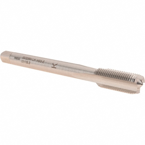 M10x1.00 Modified Bottoming LH 6H Bright Cobalt 3-Flute Straight Flute Machine Tap