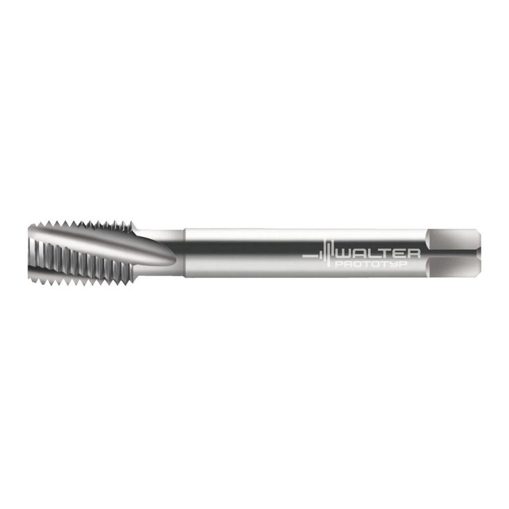 Spiral Flute Tap: 5/8-11 UNC, 3 Flutes, Modified Bottoming, 2B Class of Fit, Cobalt, Bright/Uncoated