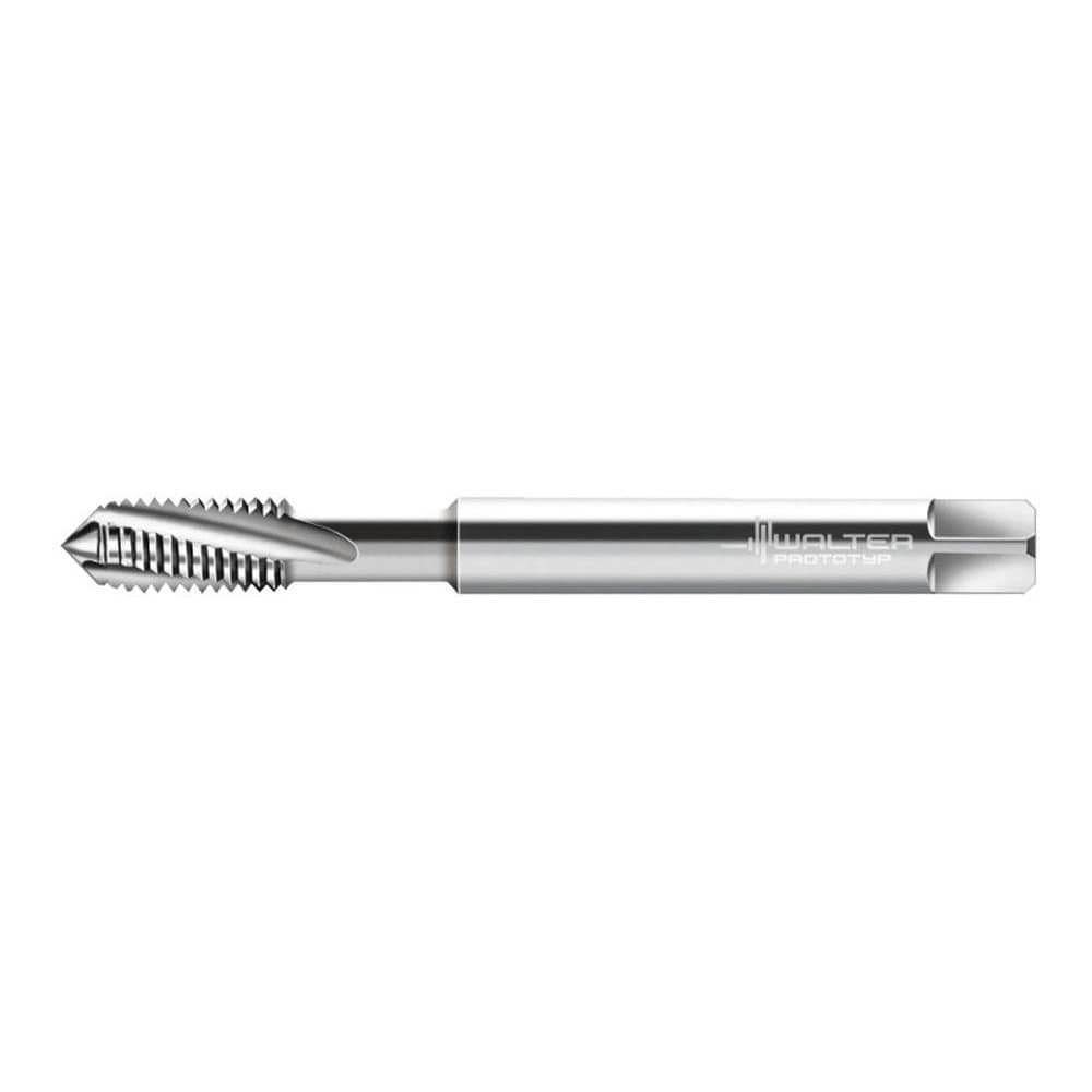 1/4-28 UNF, 3 Flute, 15&deg; Helix, Modified Bottoming Chamfer, Bright Finish, Powdered Metal Spiral Flute STI Tap