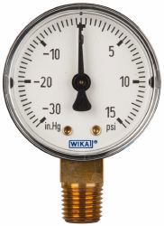 Pressure Gauge: 2