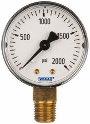 Pressure Gauge: 2
