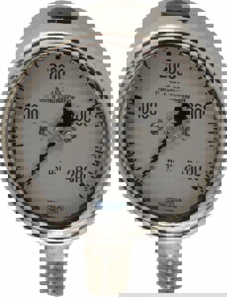 Pressure Gauge: 2-1/2