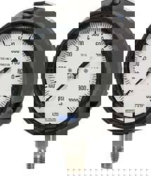 Pressure Gauge: 4-1/2