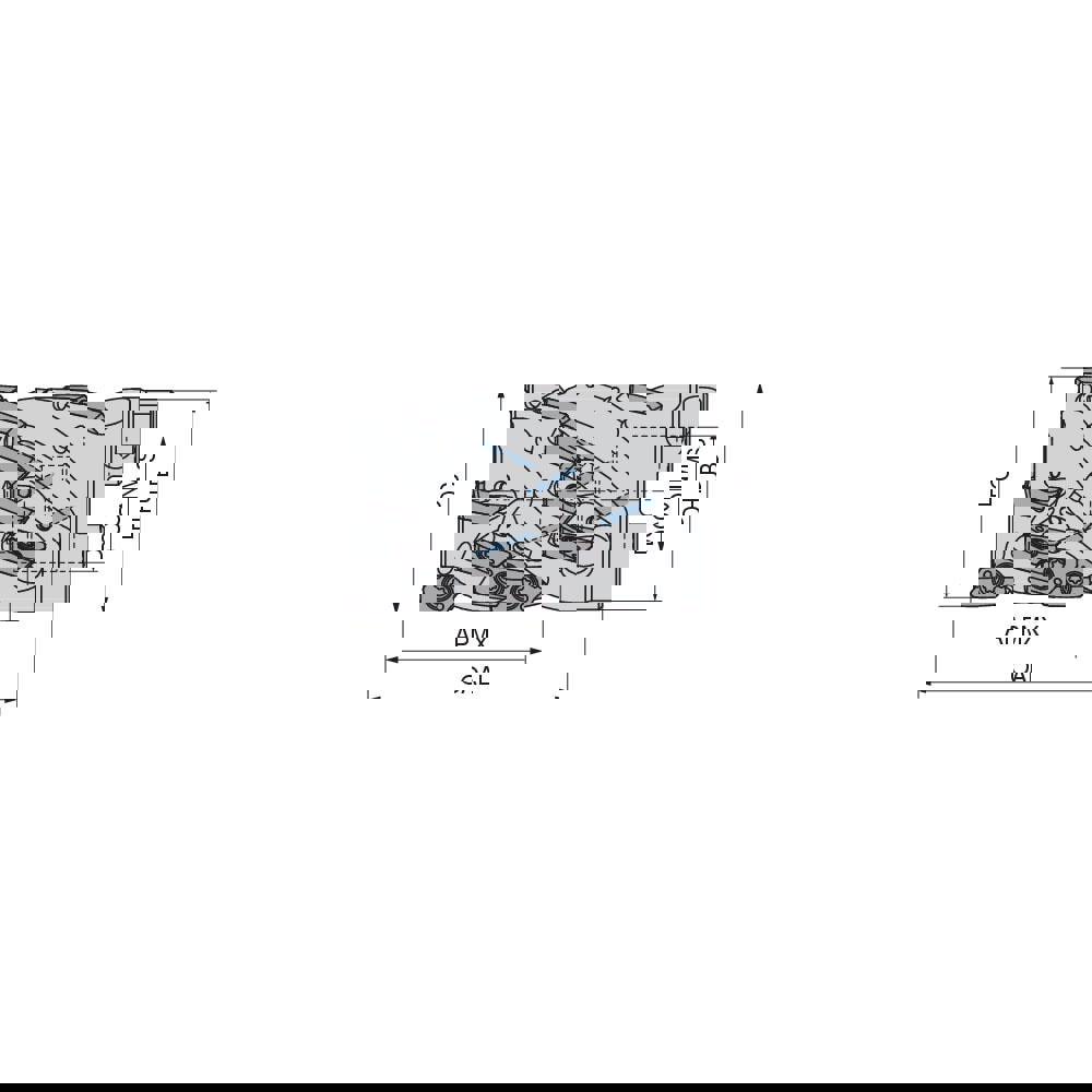 Indexable Square-Shoulder Face Mill: A211.50.R.04KN5-11,