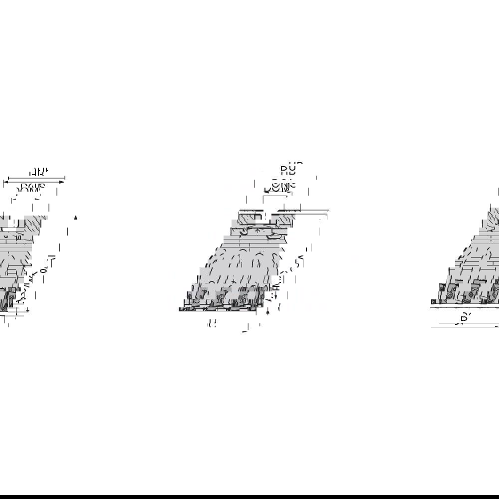 Indexable Square-Shoulder Face Mill: ASEC.160.R.18-12,