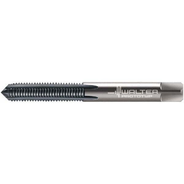 #10-32 Modified Bottoming RH 2B TiCN Solid Carbide 3-Flute Straight Flute Machine Tap